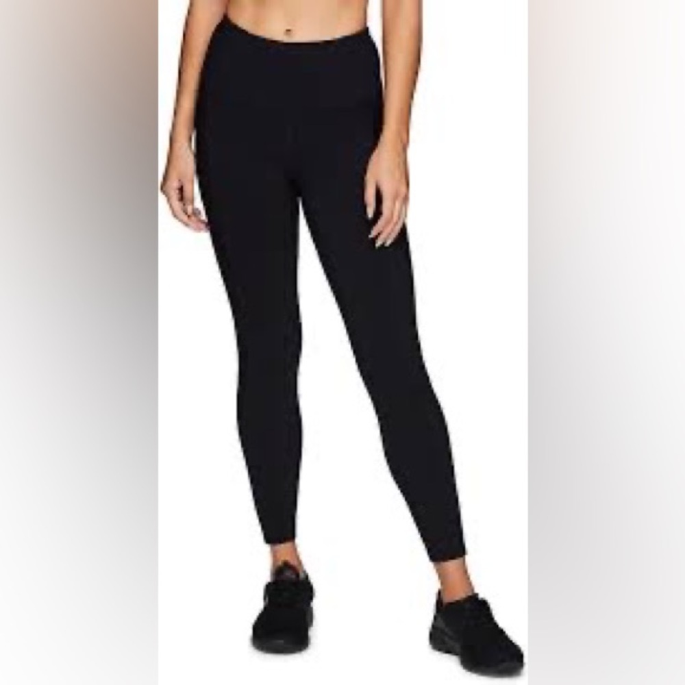 RBX Black Yoga High Rise Mesh Leggings